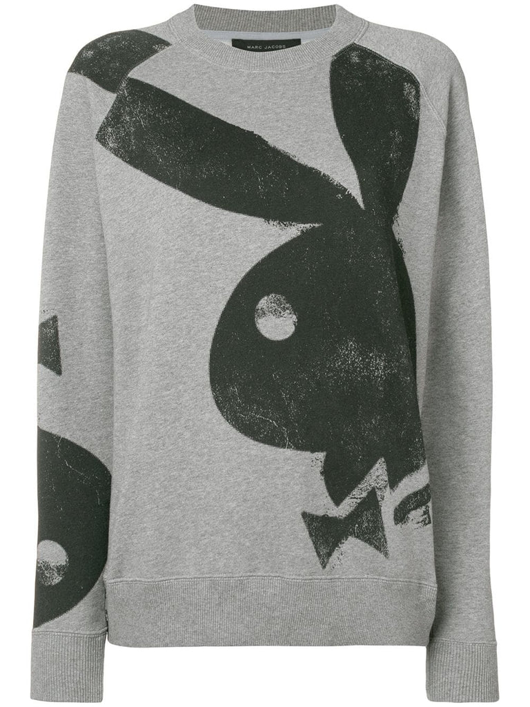 Playboy bunny-print sweatshirt