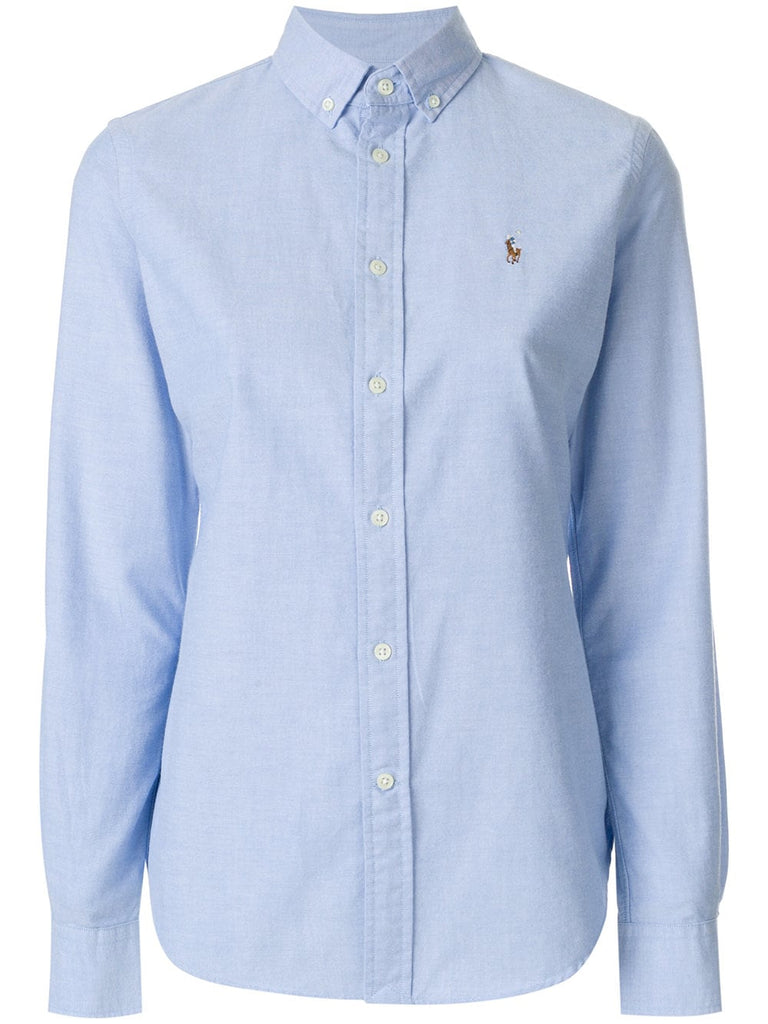 button-down logo shirt