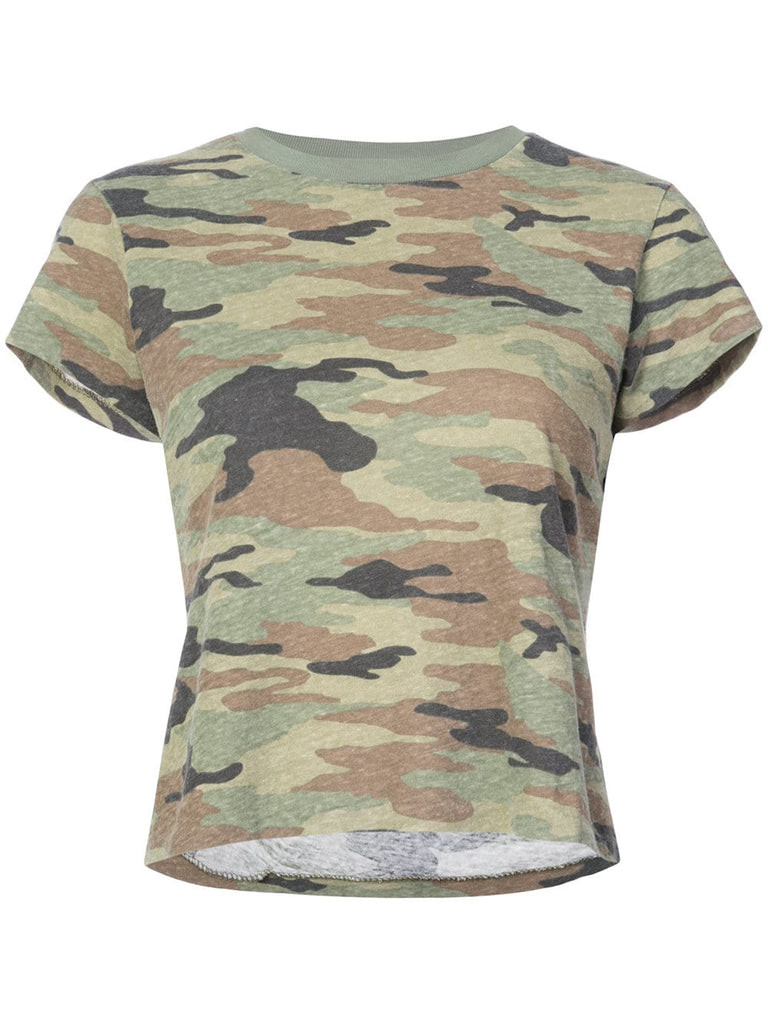 camo slim tee