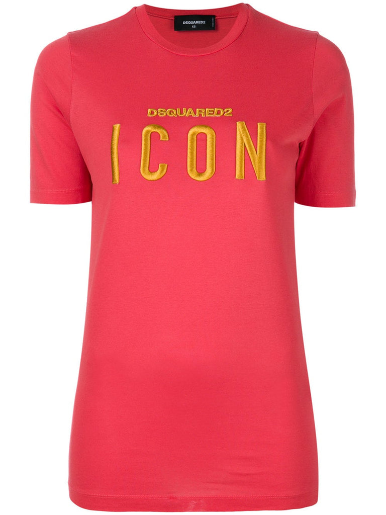 Icon embroidered T-shirt