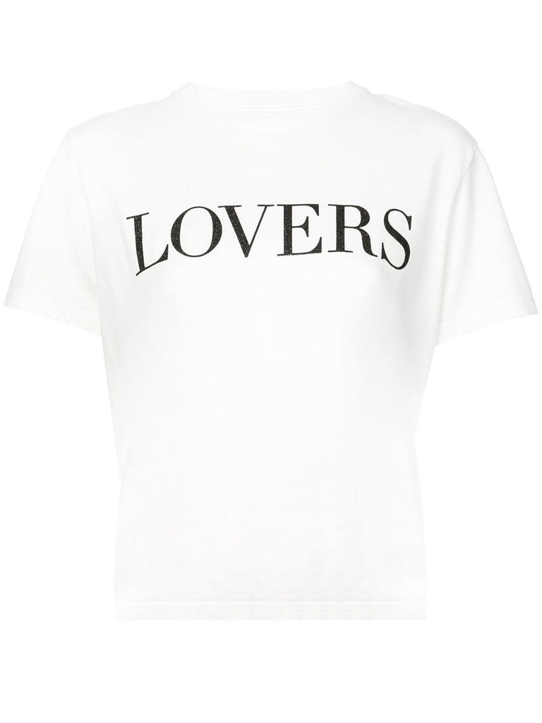 Lovers glitter T-shirt