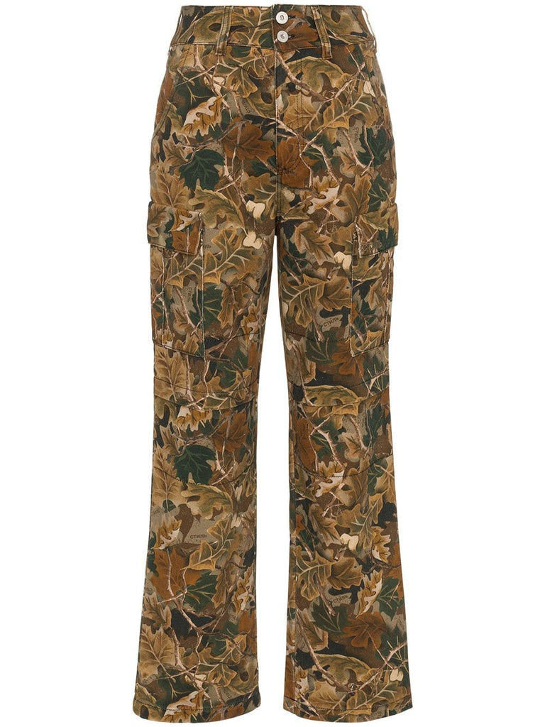 camo combat trousers