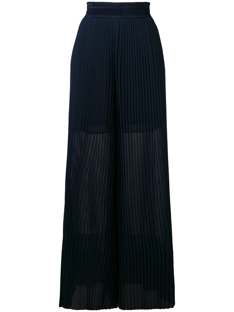 Cygnuns pleated palazzo pants