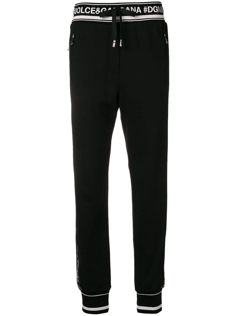 logo-trim sweatpants