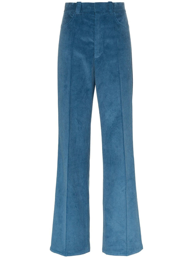 Straight Leg Corduroy Trousers