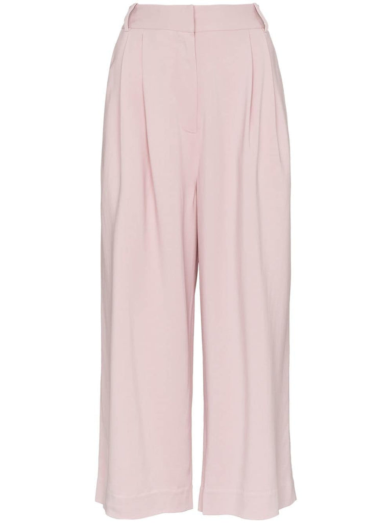 Stella Wide Leg Cropped Trousers