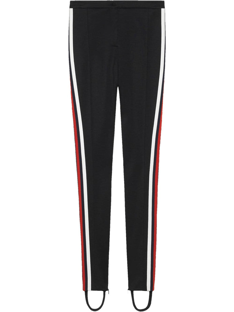 Technical jersey stirrup legging