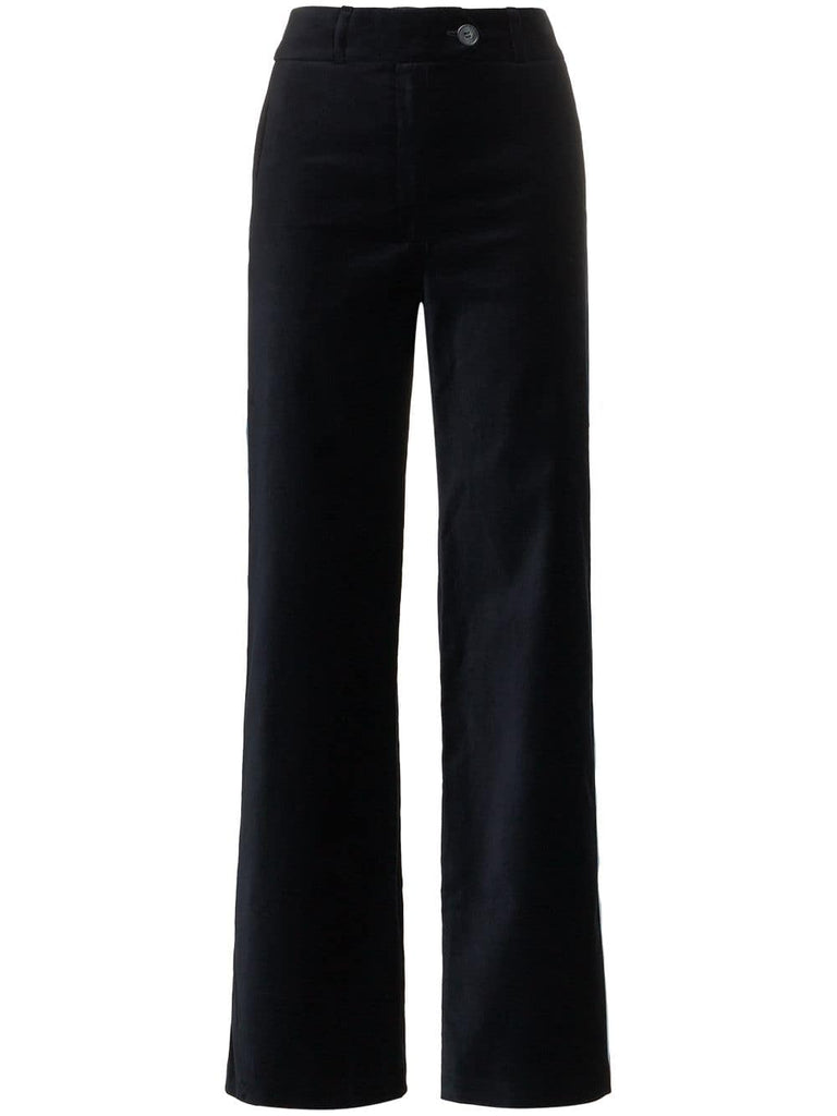 always tomorrow side stripe trousers