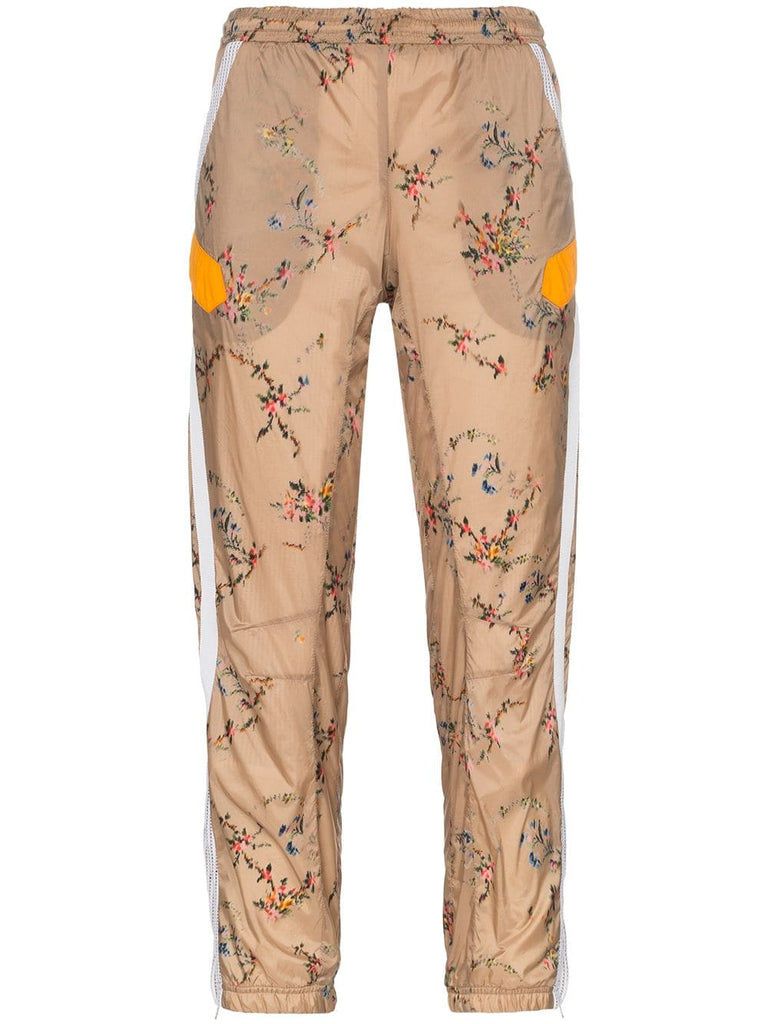 Nelly floral cropped track pants