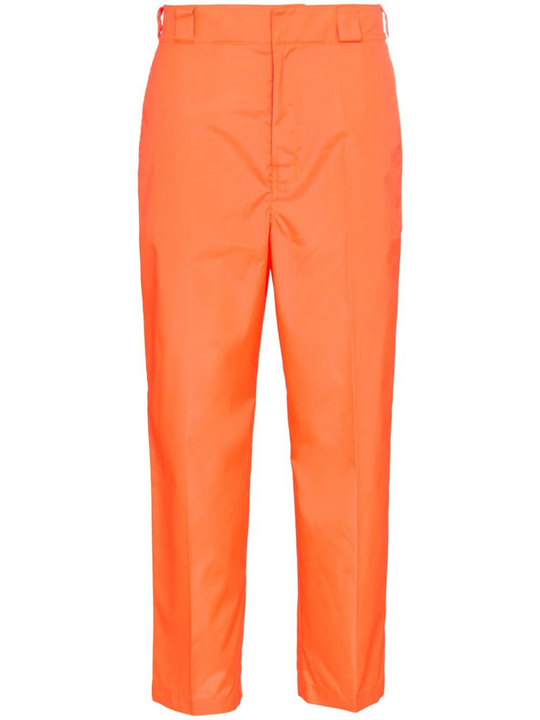 fluorescent cropped trousers