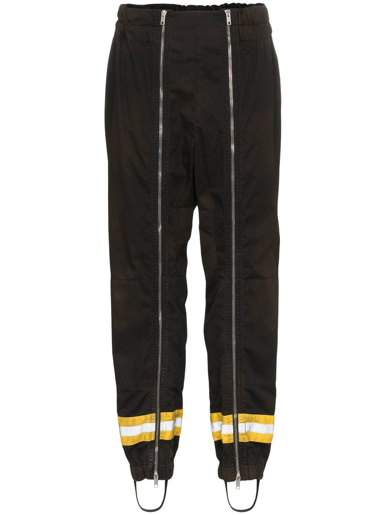 Striped Tapered Track Pants