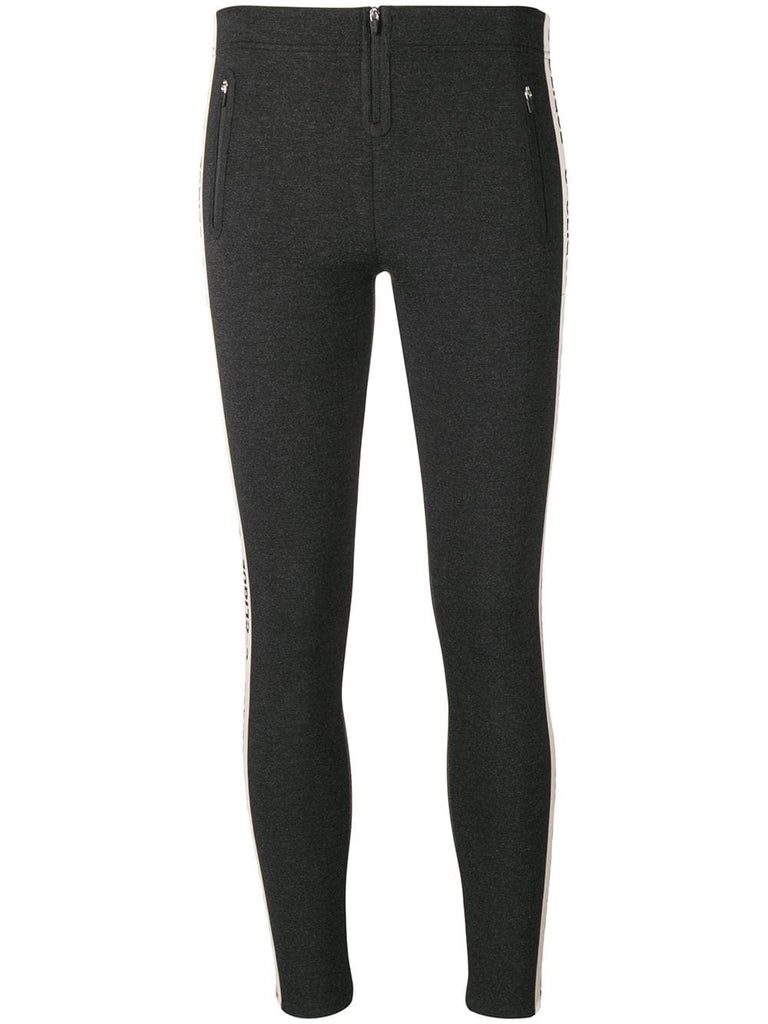 C-Clique zip tape leggings