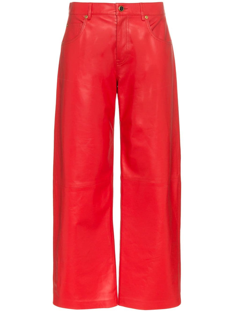 Wendell Cropped Wide-Leg Jeans