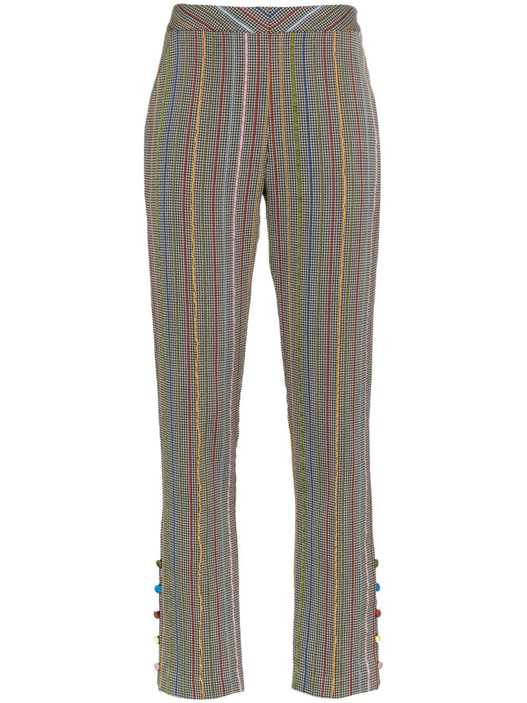 rainbow stripe trousers