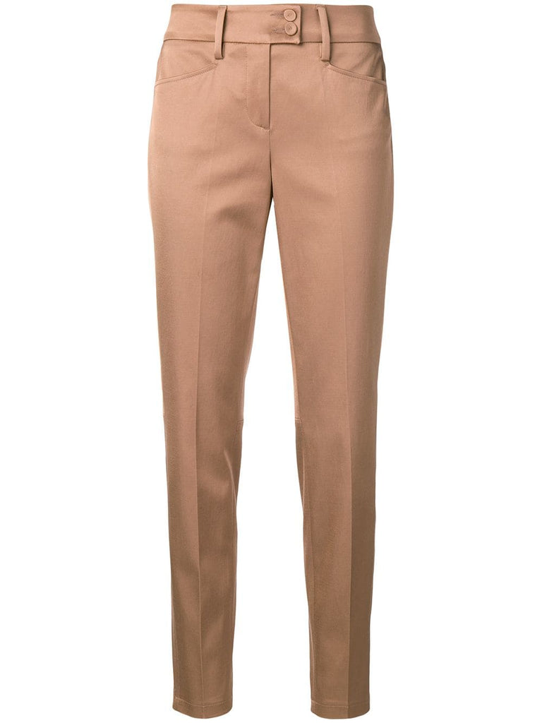 slim tailored trousers