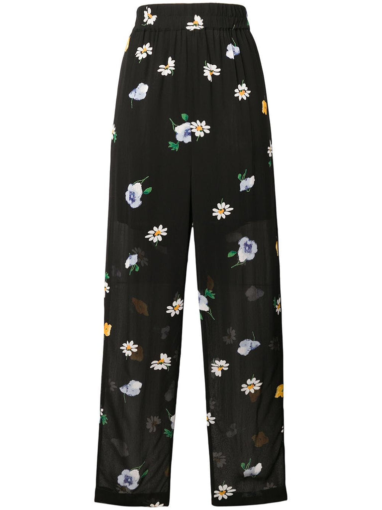 Dainty georgette trousers