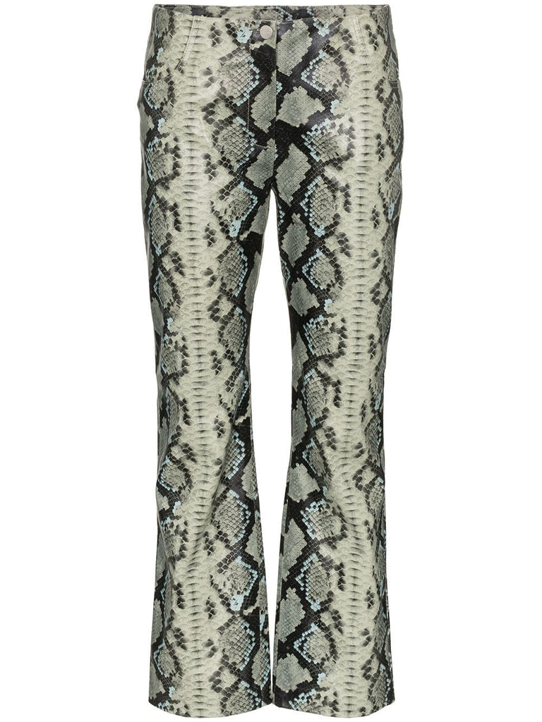 Beatrice Snake Print Trousers