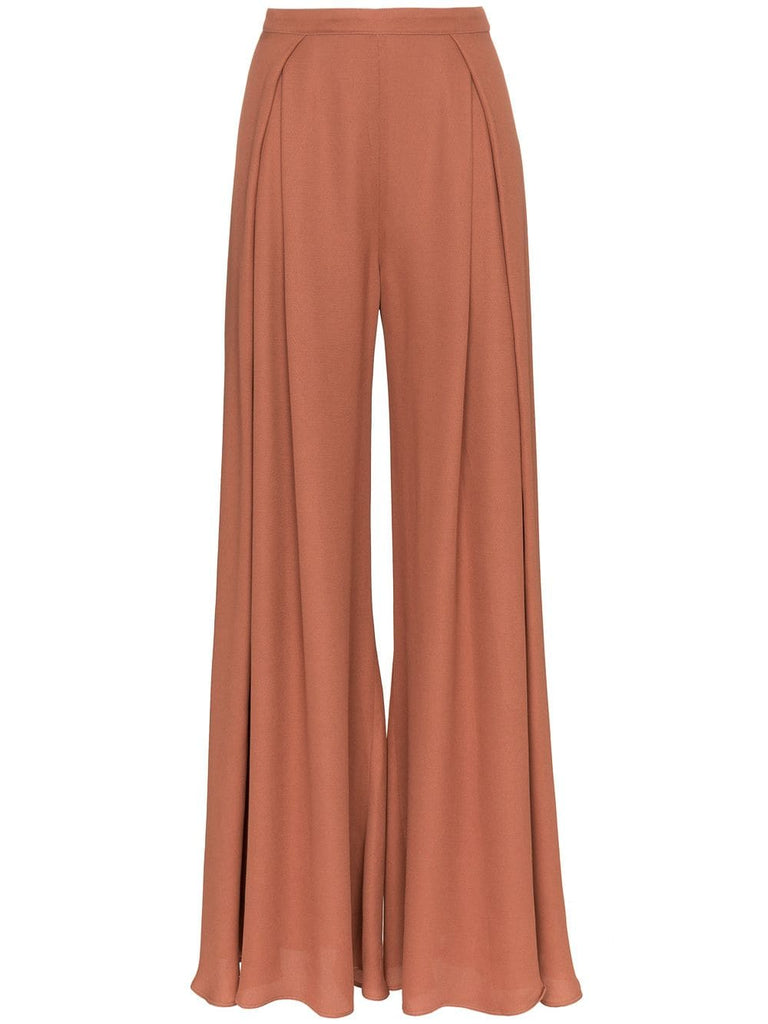 High-Waist Wide Leg Trousers