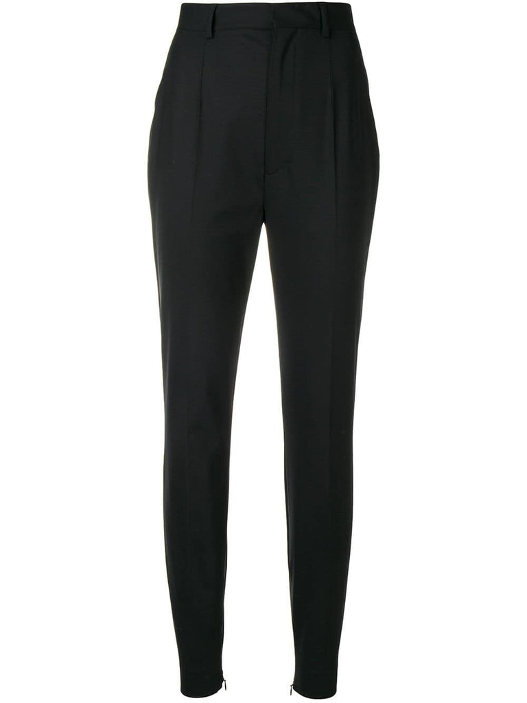 tailored tapered trousers