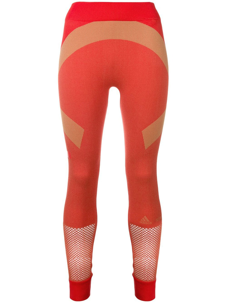 mesh panel leggings