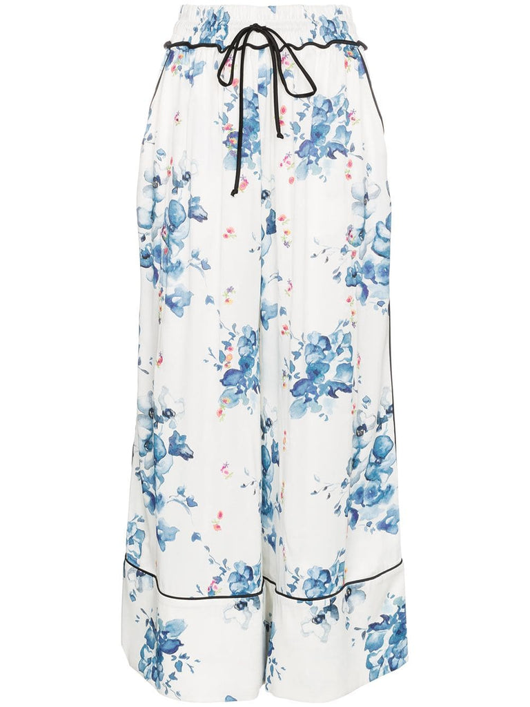 x Browns floral print wide-leg pyjama trousers