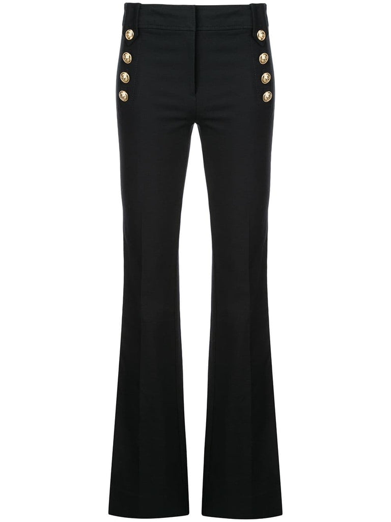 Robertson Flare Trouser with Sailor Buttons