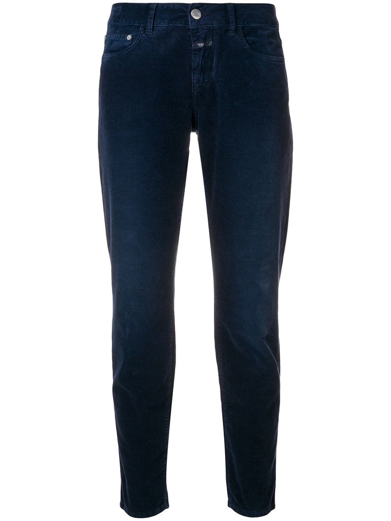 corduroy skinny trousers