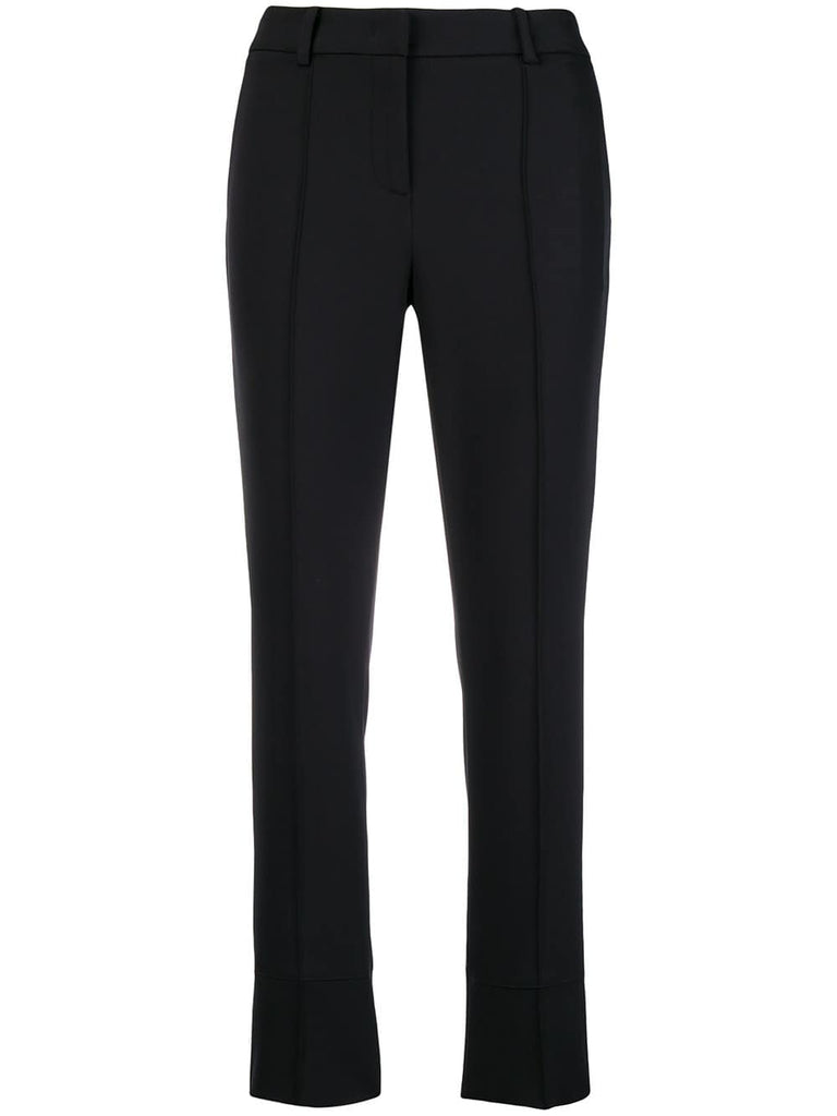 cropped tailored trousers