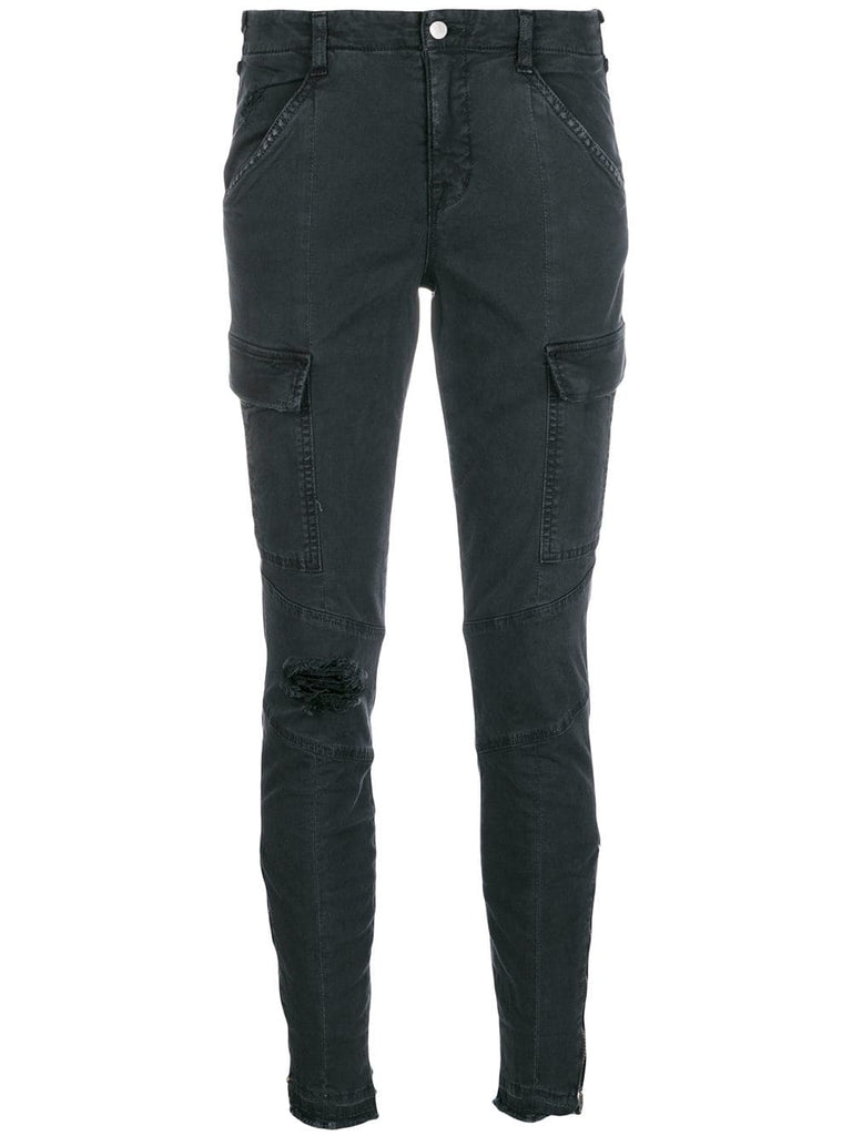 skinny cargo jeans