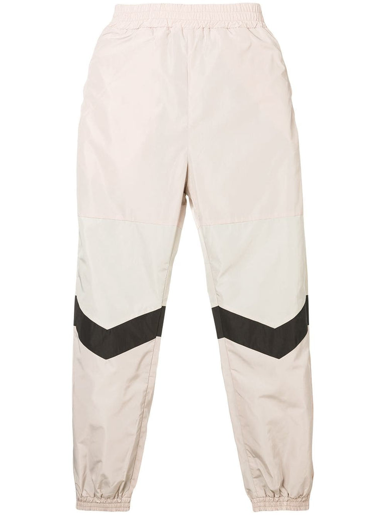 panelled track pants