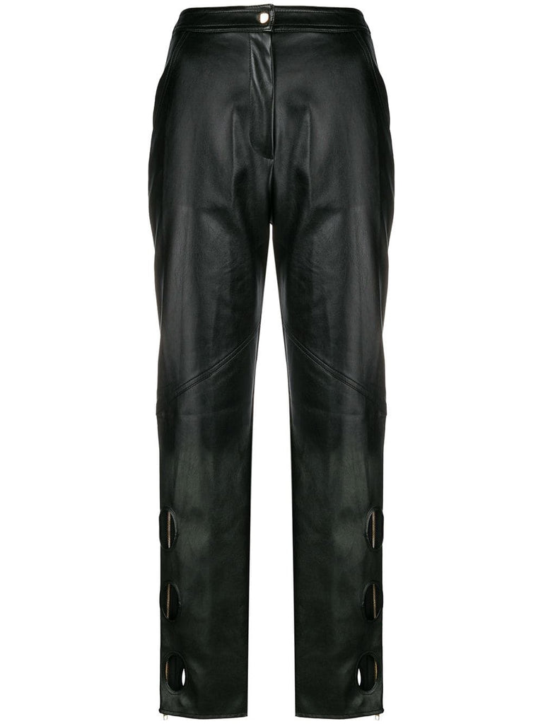 cut-out detail trousers