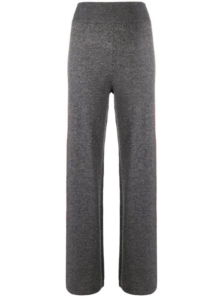 cashmere blend track pants