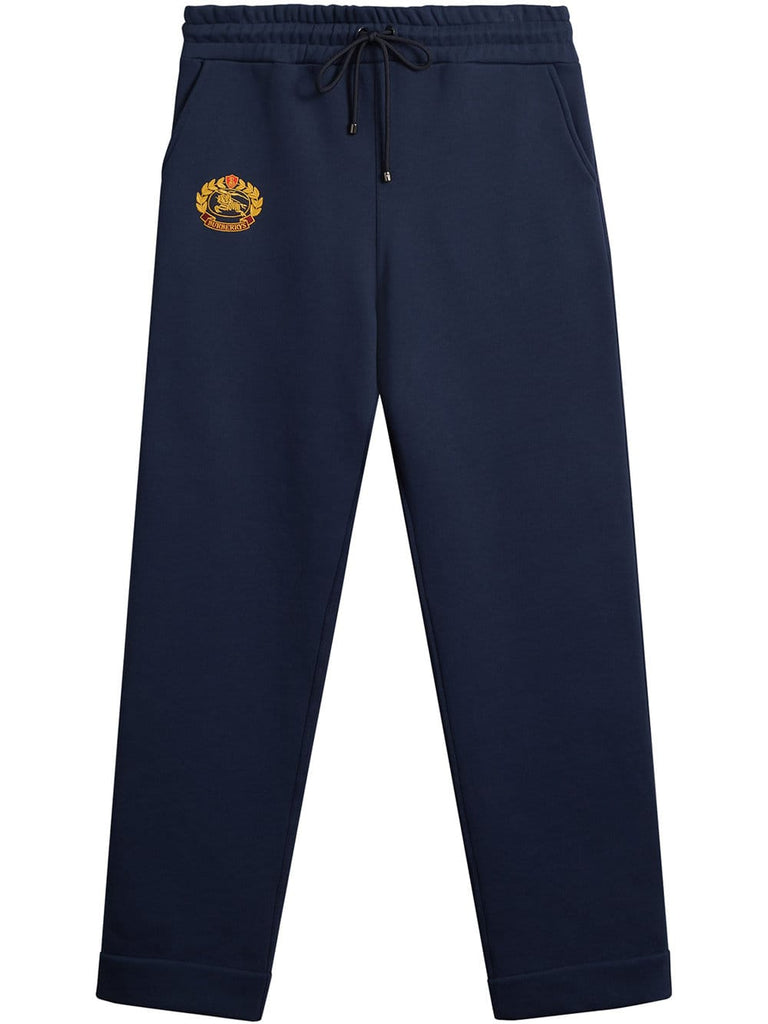 Embroidered logo jersey sweatpants