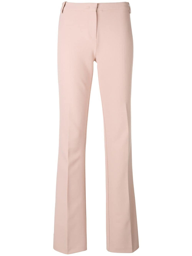 long slim fit trousers