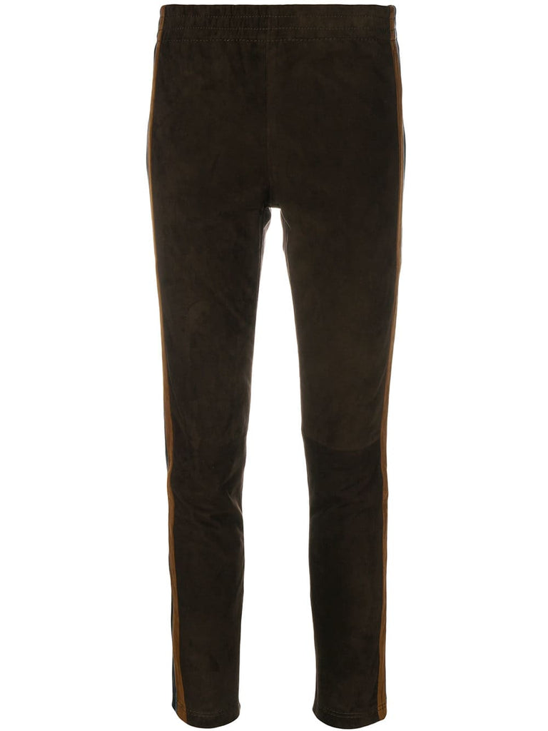 skinny cropped trousers