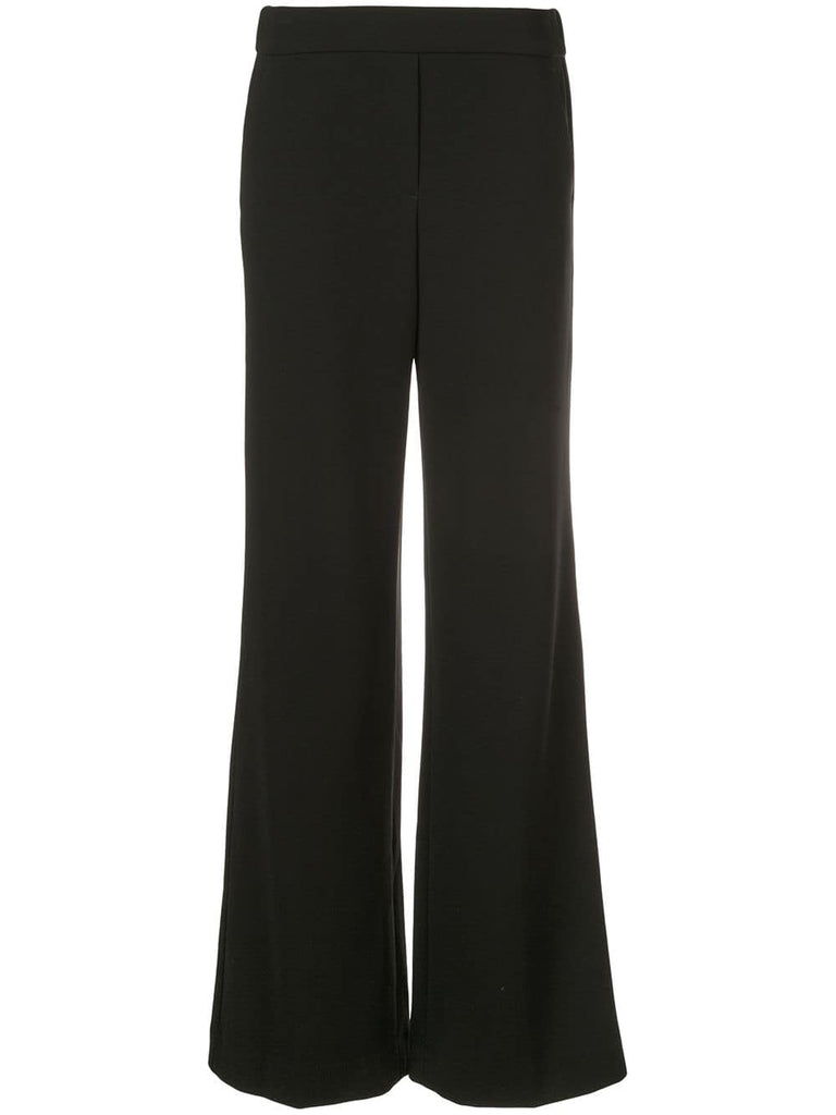 long wide leg trousers