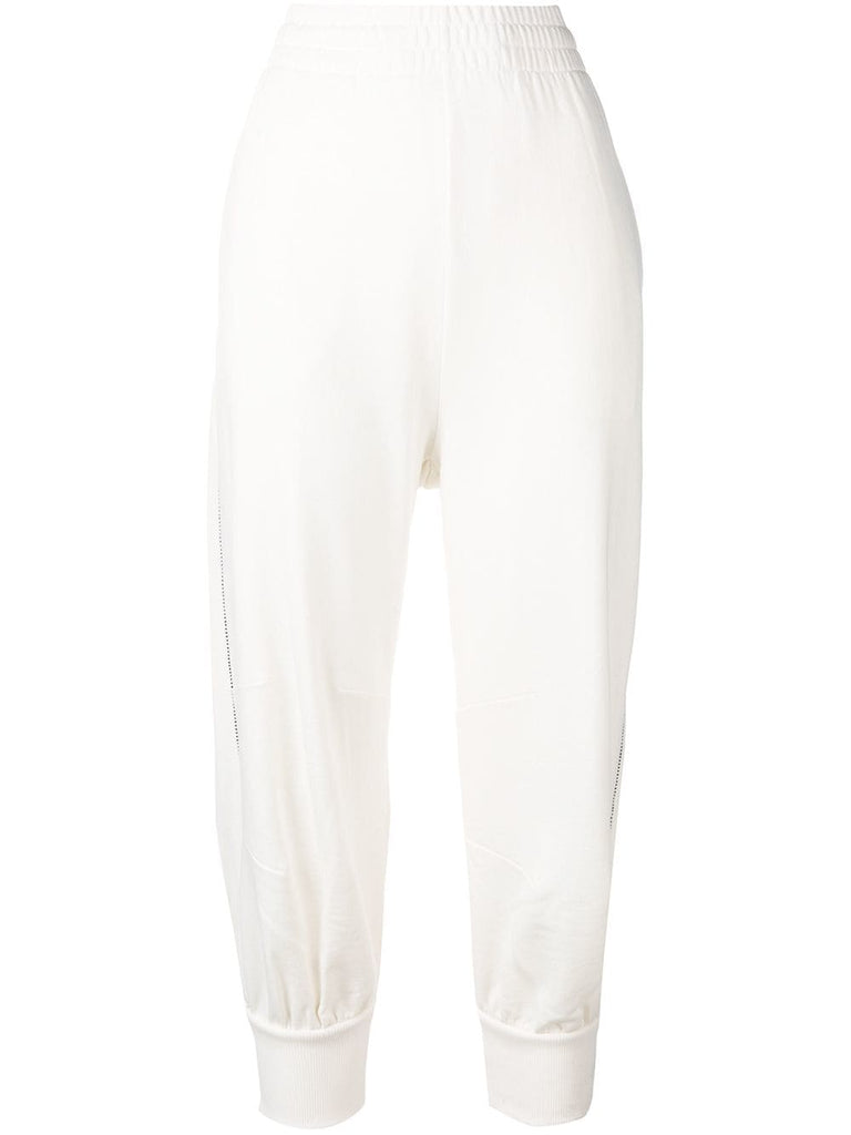 cropped track pants