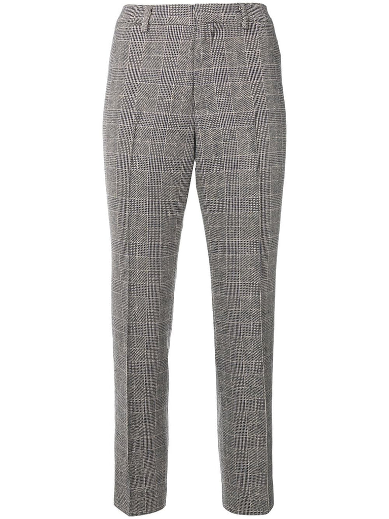 Clamirana checked trousers