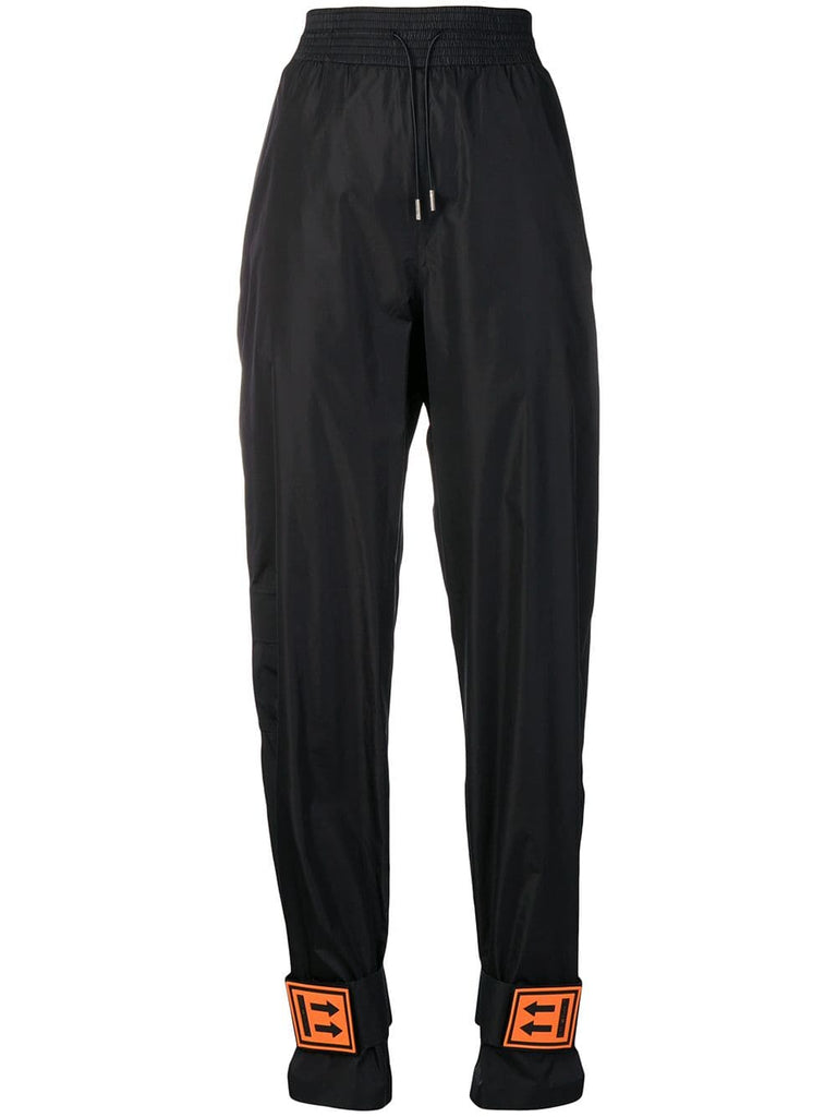 ankle strap track pants