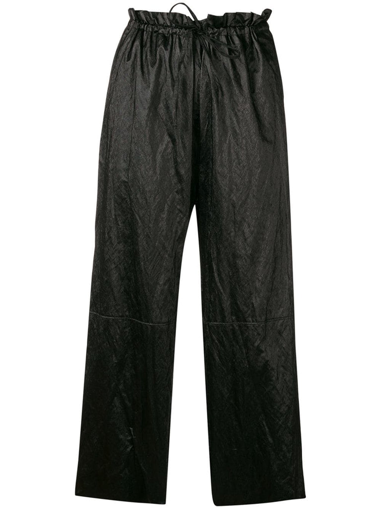 high-waisted culottes