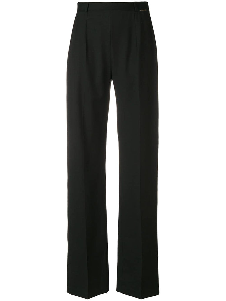 straight tailored trousers