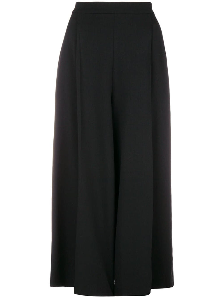 front pleat culottes