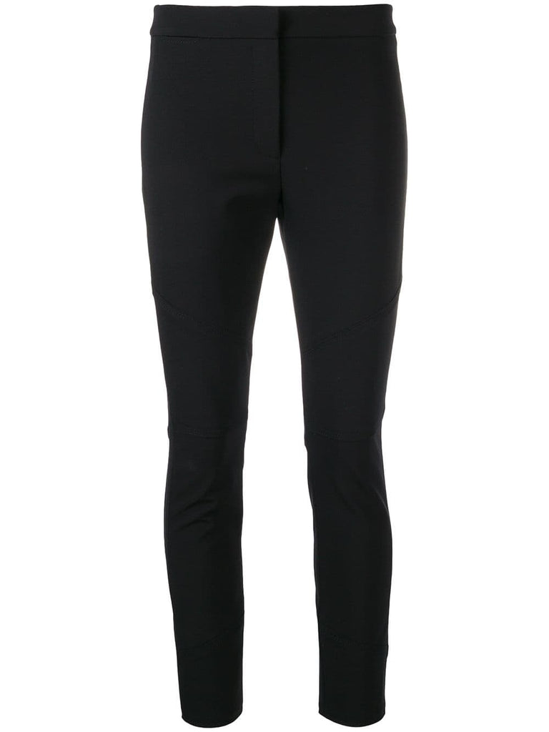 seamed skinny trousers