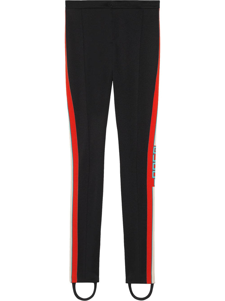 Technical jersey stirrup leggings