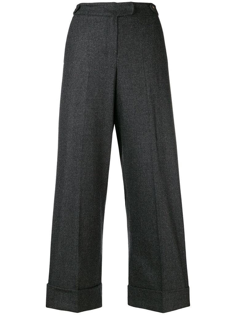 wide tailored trousers