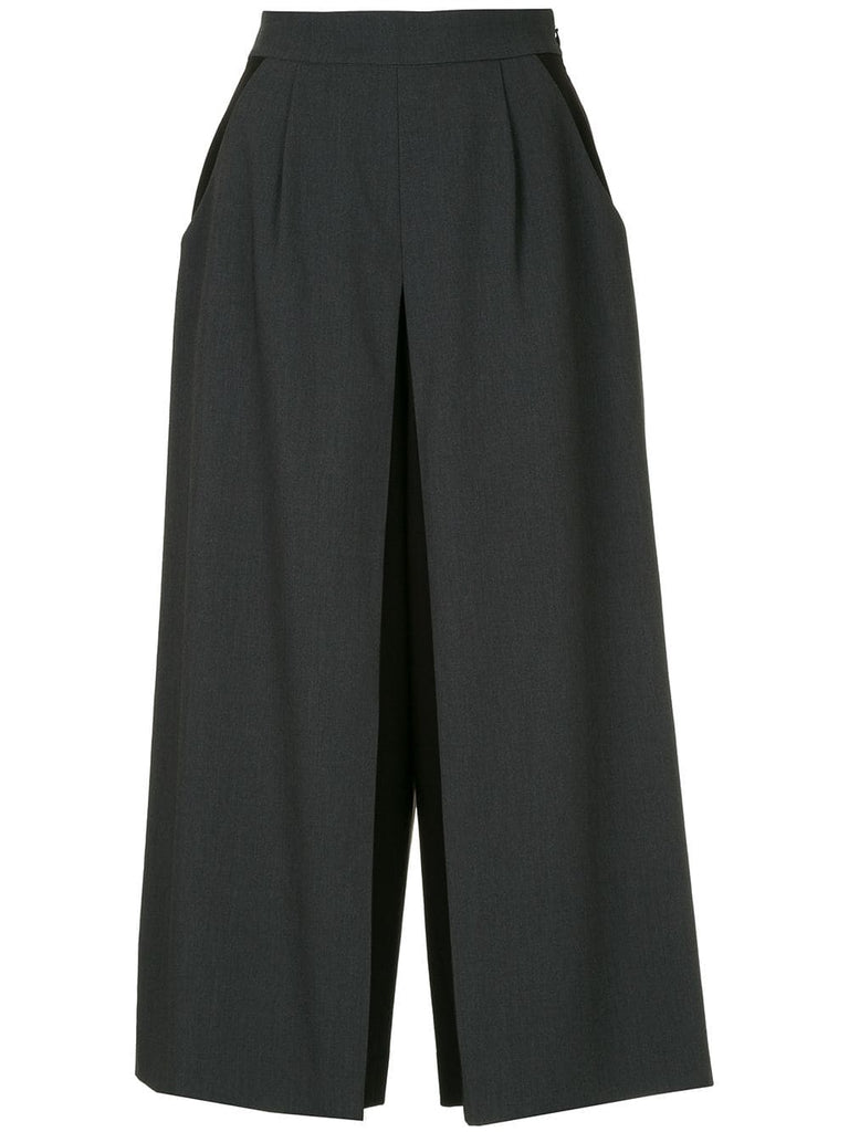 cropped culotte trousers