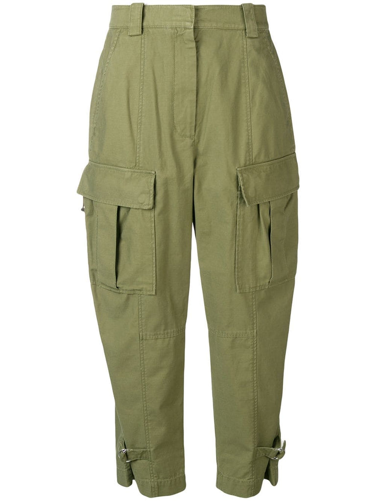 utility cargo trousers