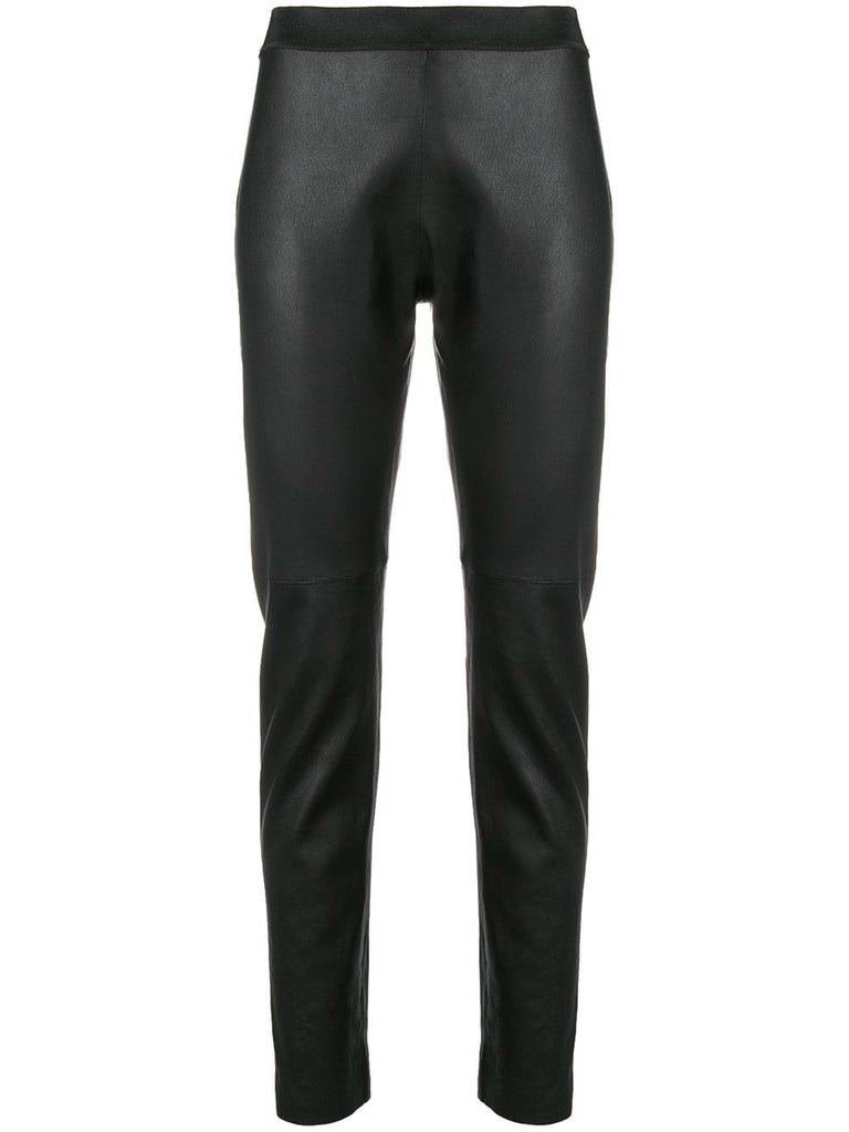 slim fit stretch trousers