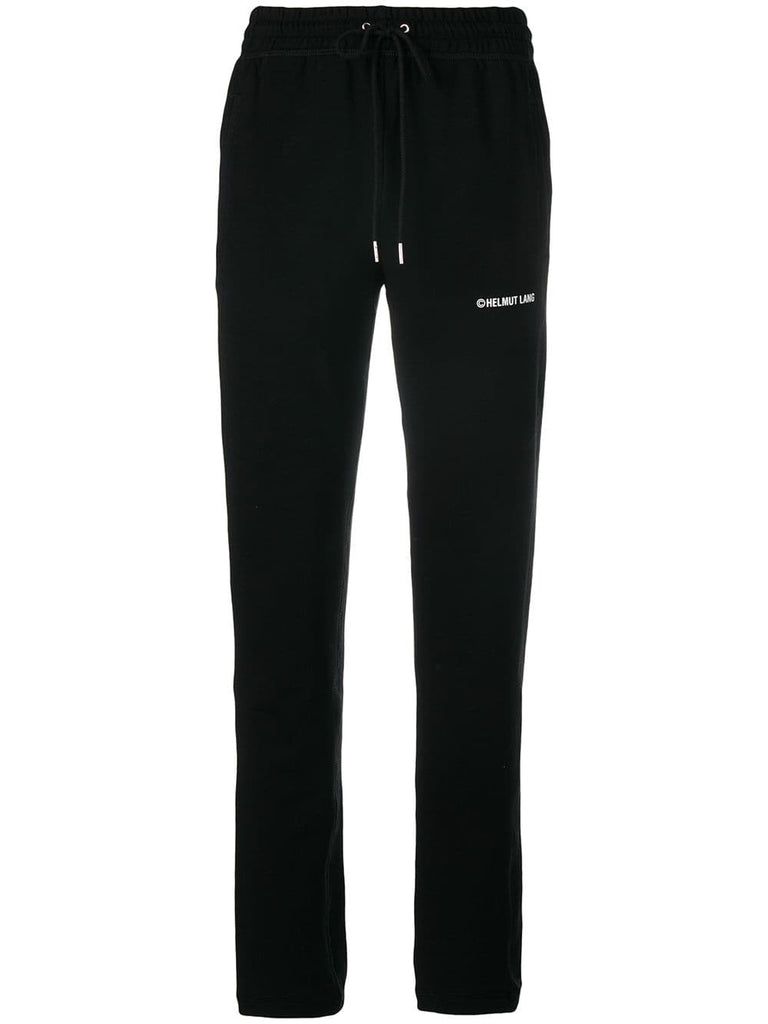 slim-fitted track pants