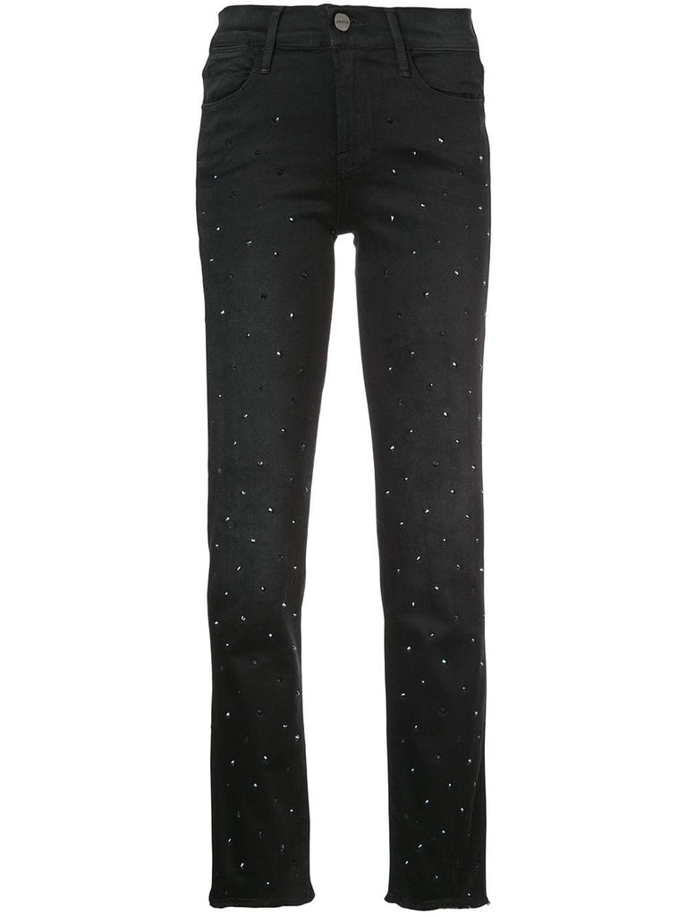 slim-fit trousers